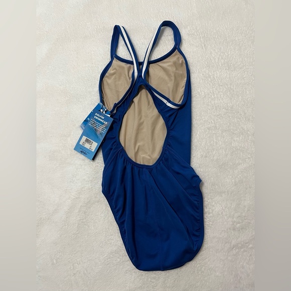 Dolfin Women's Royal Blue One Piece Swimsuit - Picture 8 of 12
